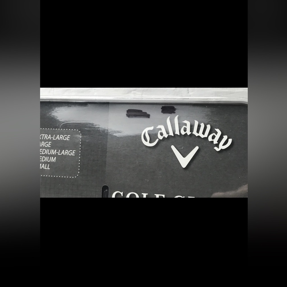 New Sealed 3-Pack Callaway Premium Cabretta Leather Golf Gloves Left Hand Large - Picture 8 of 9